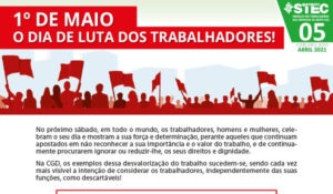 1º de Maio – O dia de luta dos trabalhadores!